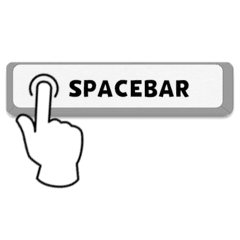 Spacebar clicker